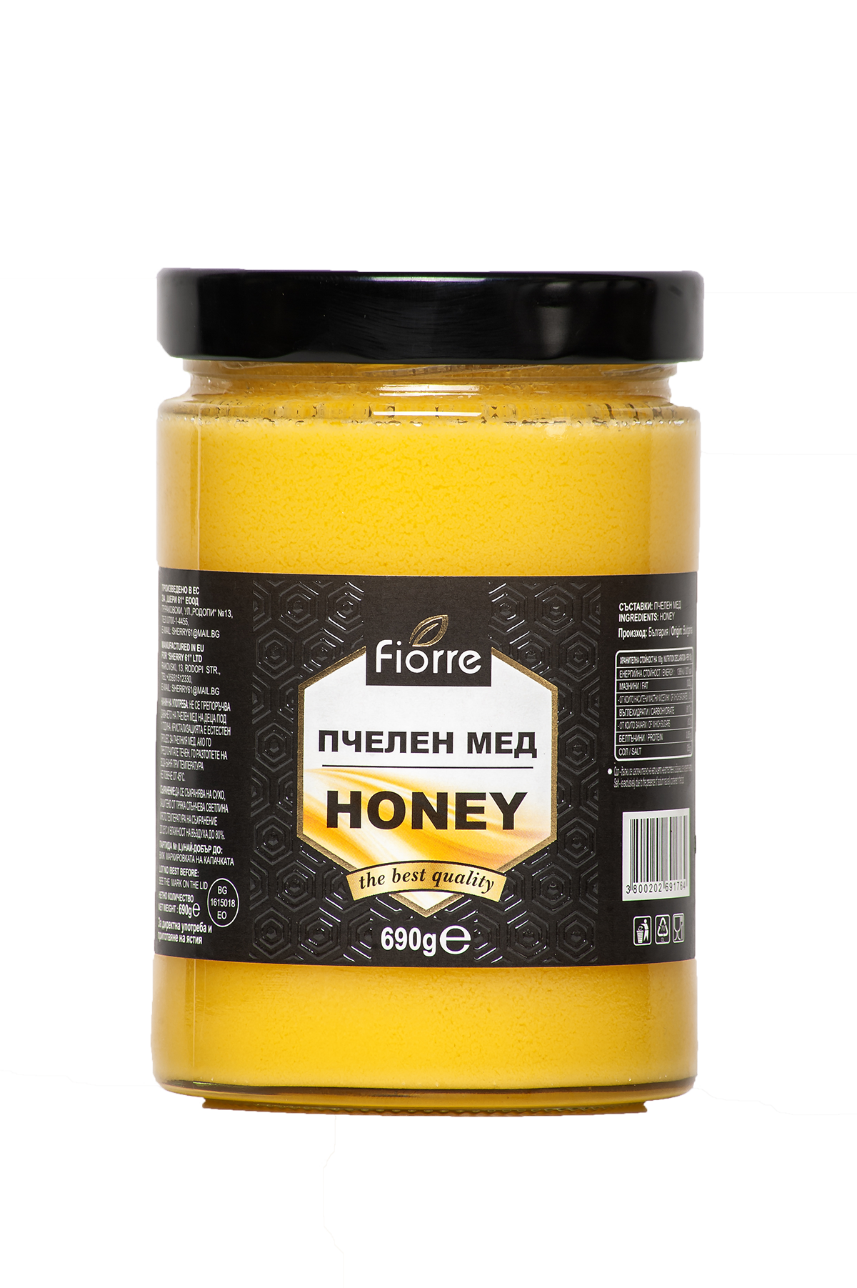 Пчелен Мед натурален "Fiorre" 0.690кг.